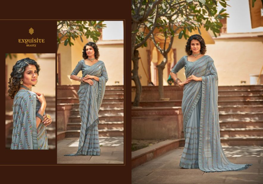 Ynf Malhotra New Exclusive Wear Fancy Designer Saree Collection